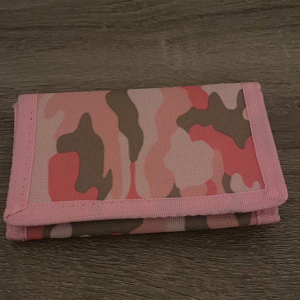 Pink Camouflage  Wallet